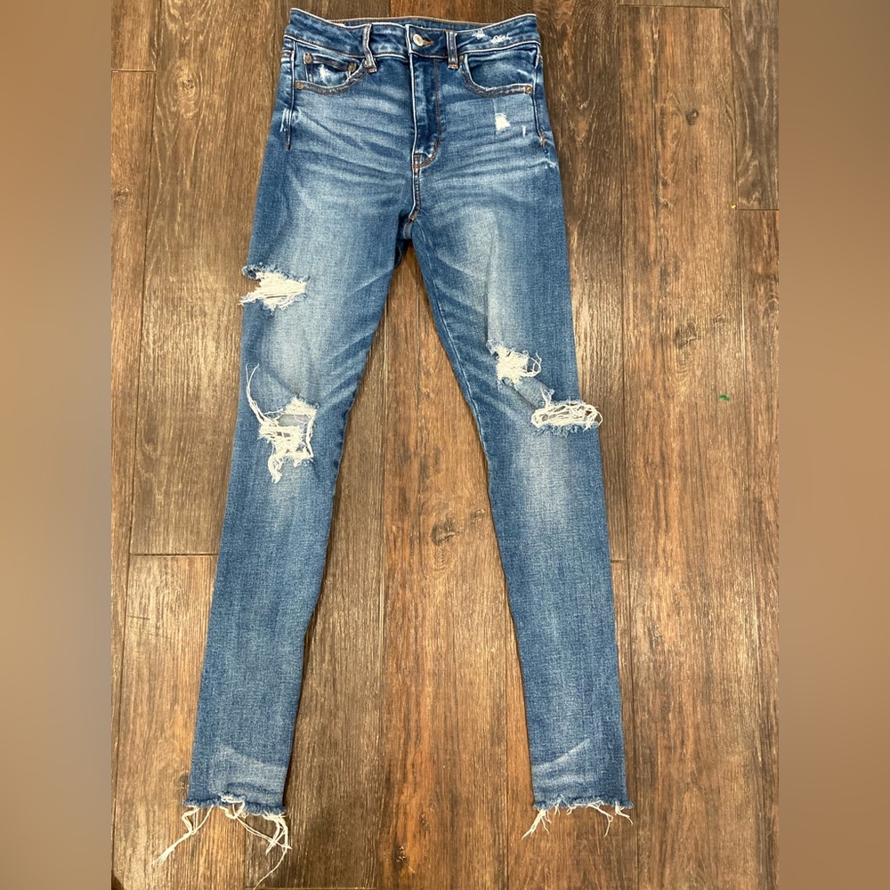 American Eagle Jeggings Super Highrise Super Stretch. 2